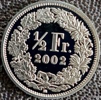 50 Rappen 2002 stgl. / aus Münzsatz