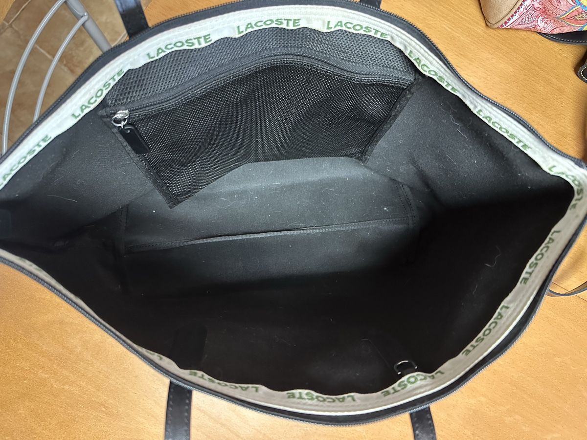 Lacoste Borse da donna: Sac cabas Lacoste noir – Usato da Corgémont venduto da Chloesellsthings 3