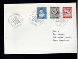 CH FDC Pro Patria Satz 1965