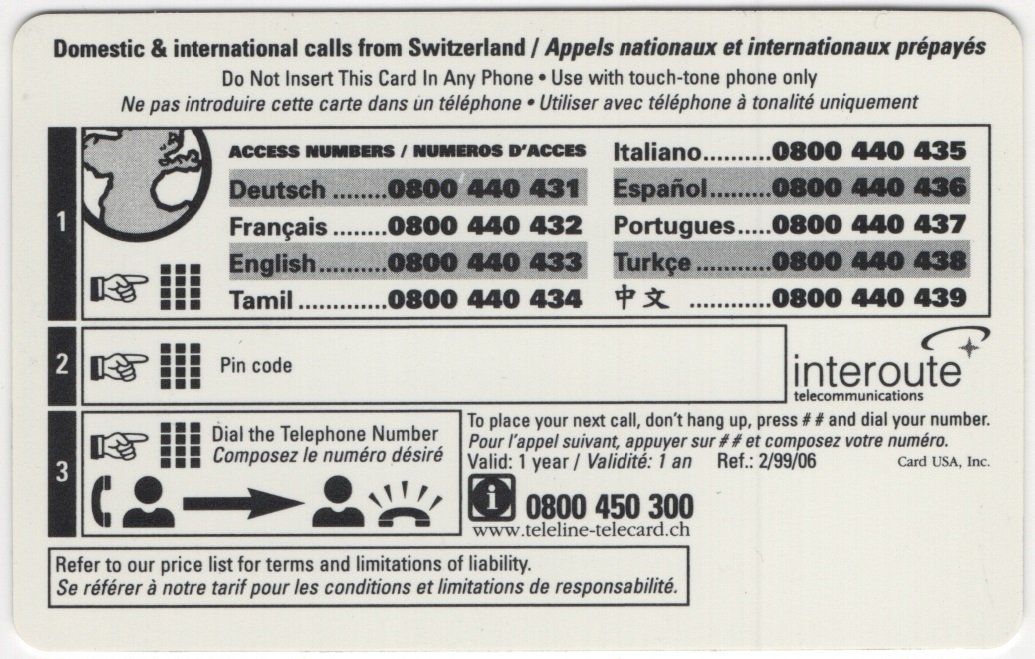Telefon- & Taxkarten: Francisco Marques - Teleline Representant - seltenes DUMMY – Gebraucht aus Eglisau von Chperfins 1