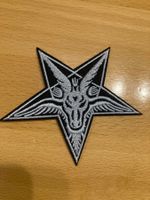 Baphomet Pentagramm Satanic Patch Aufnäher Sticker 2
