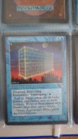 Magic the Gathering Illusionsmauer Karte guter Zustand