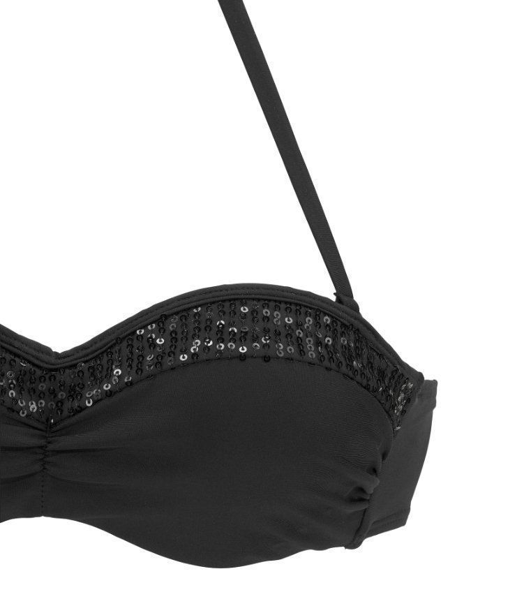 Costumi da bagno & Bikini: Bruno Banani Bikini schwarz Pailletten Gr. 40E oder 42E – Nuovo e nell'imballaggio originale da Turbenthal venduto da lau_2nrd 2