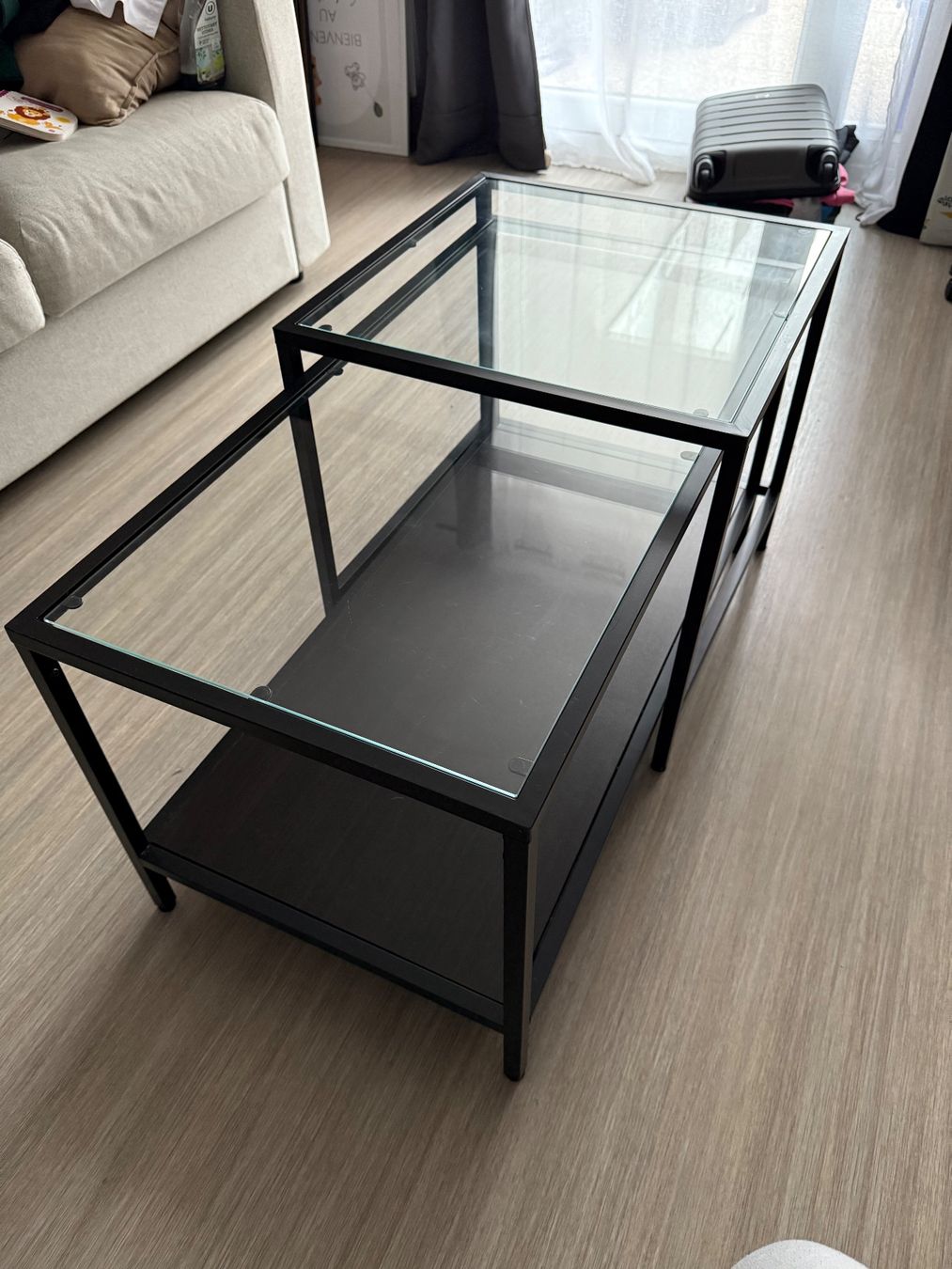 Ikea Tavoli: Table base en verre – Usato da Vernier venduto da jod_k55b