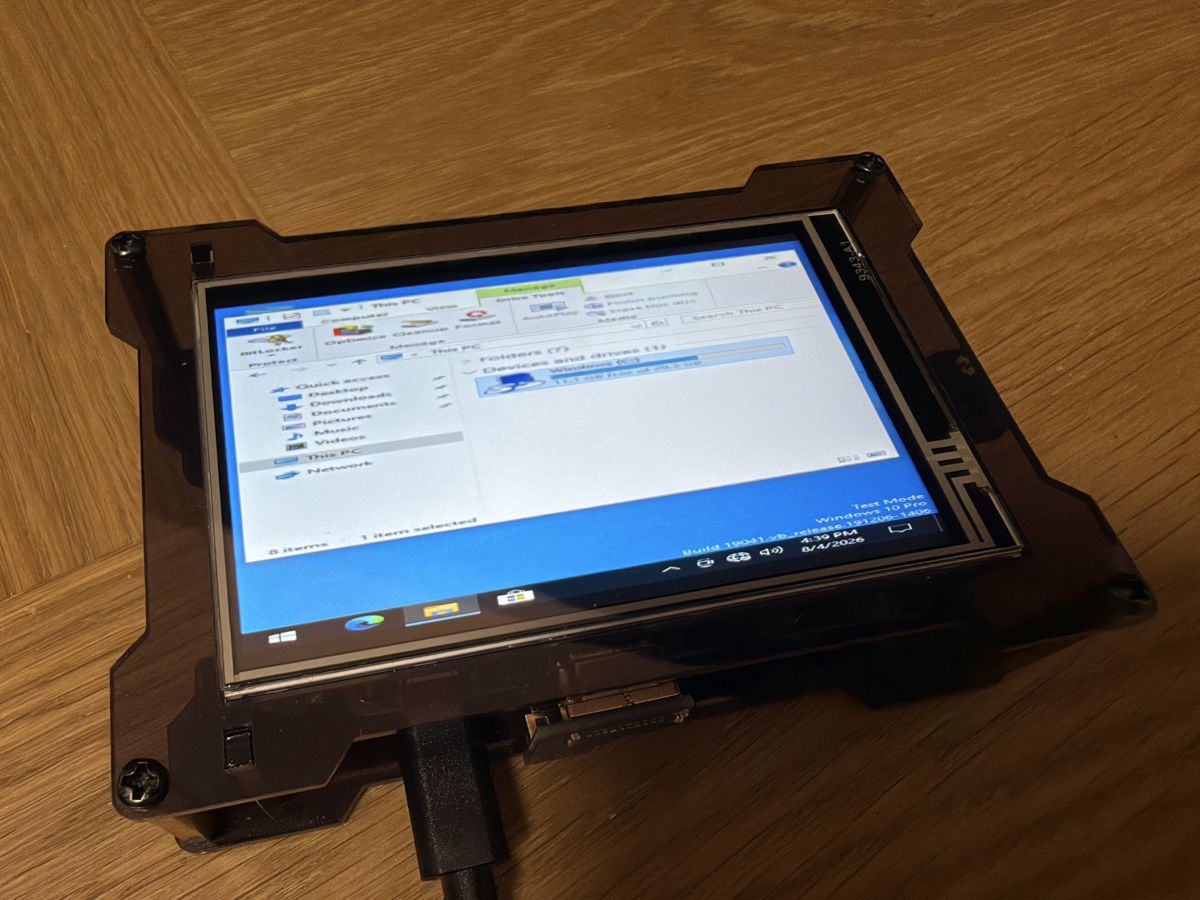Raspberry Pi PCs: Raspberry Pi 4 4GB + Touch Screen + 32GB SD card – Gebraucht aus Zürich von jankais3r 1