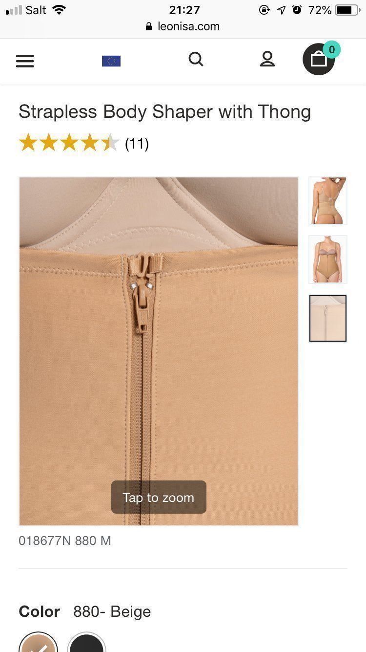 Altra biancheria intima: Trägerloser Body Shaper mit Thong M – Usato da Dübendorf venduto da Levintreyer 2