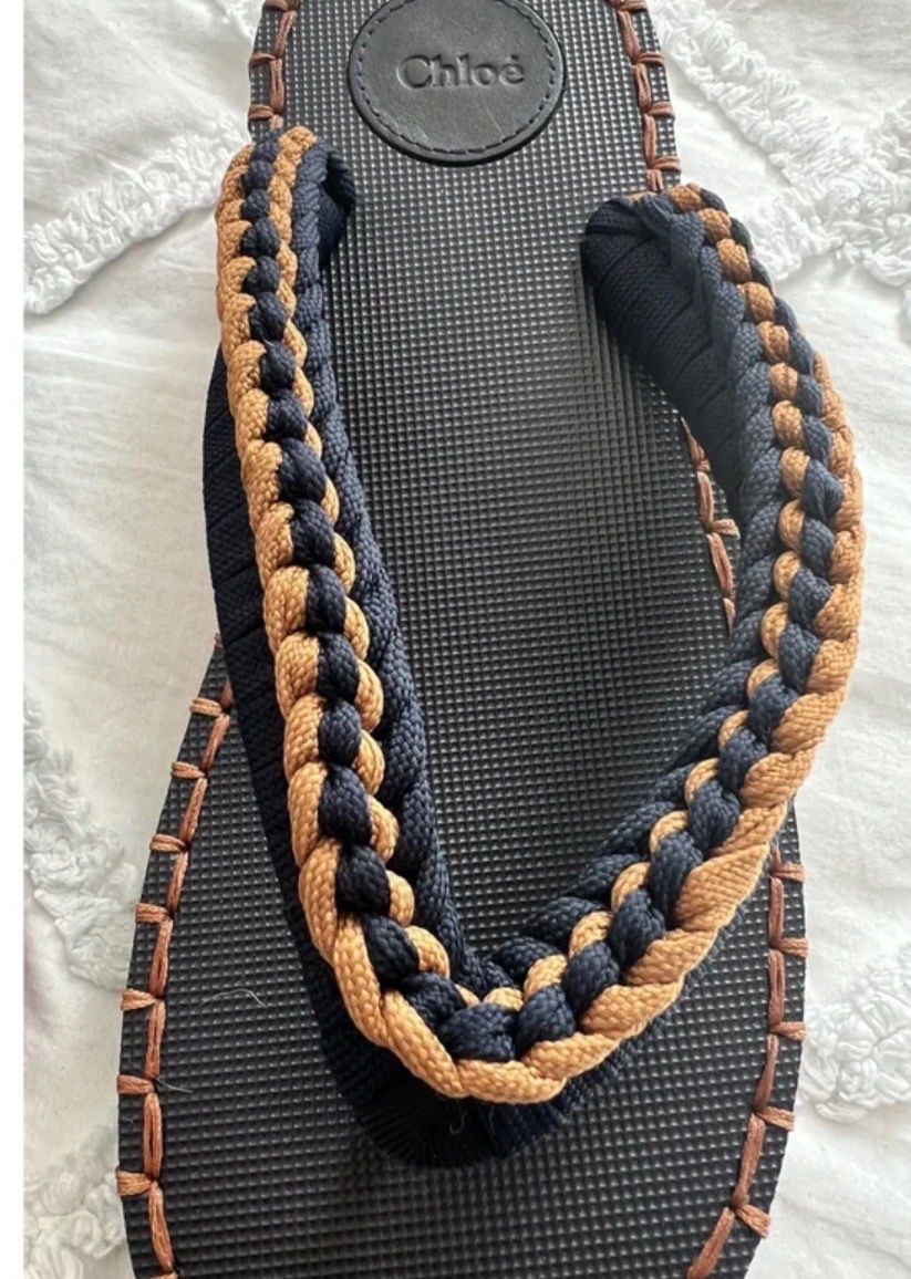 Chloé Scarpe da donna: Chloe  Flip-Flops Gr. 39  Plateau Geflochten – Nuovo (secondo la descrizione) da Zürich venduto da Kawie 5