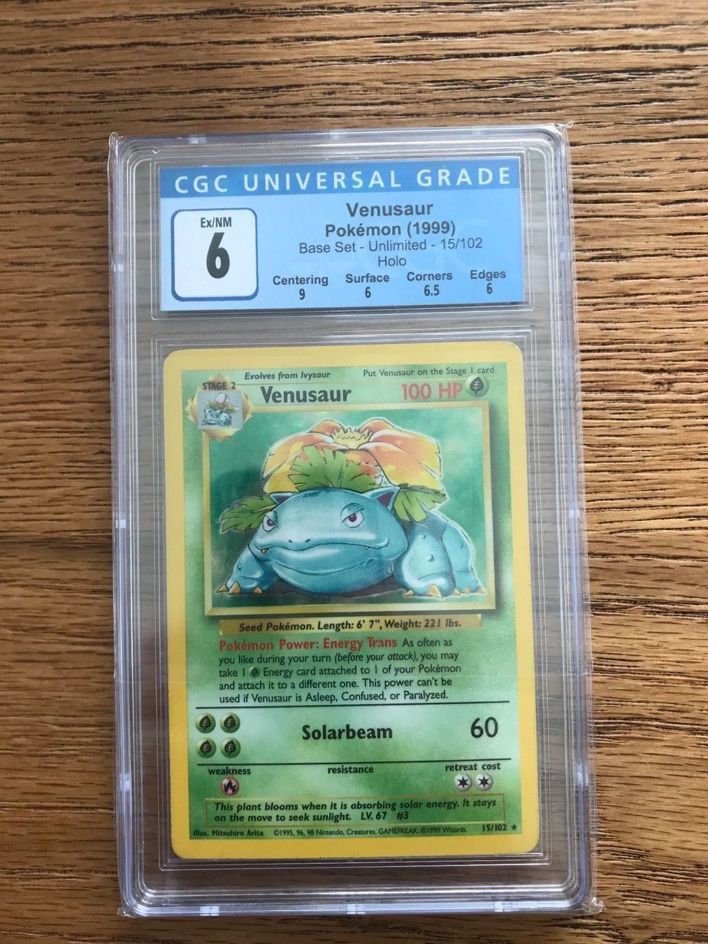 Pokémon Carte collezionabili: Bisaflor,VenusuarCGC 6,1999 Englisch – Usato da Küssnacht am Rigi venduto da Ebikoner 6