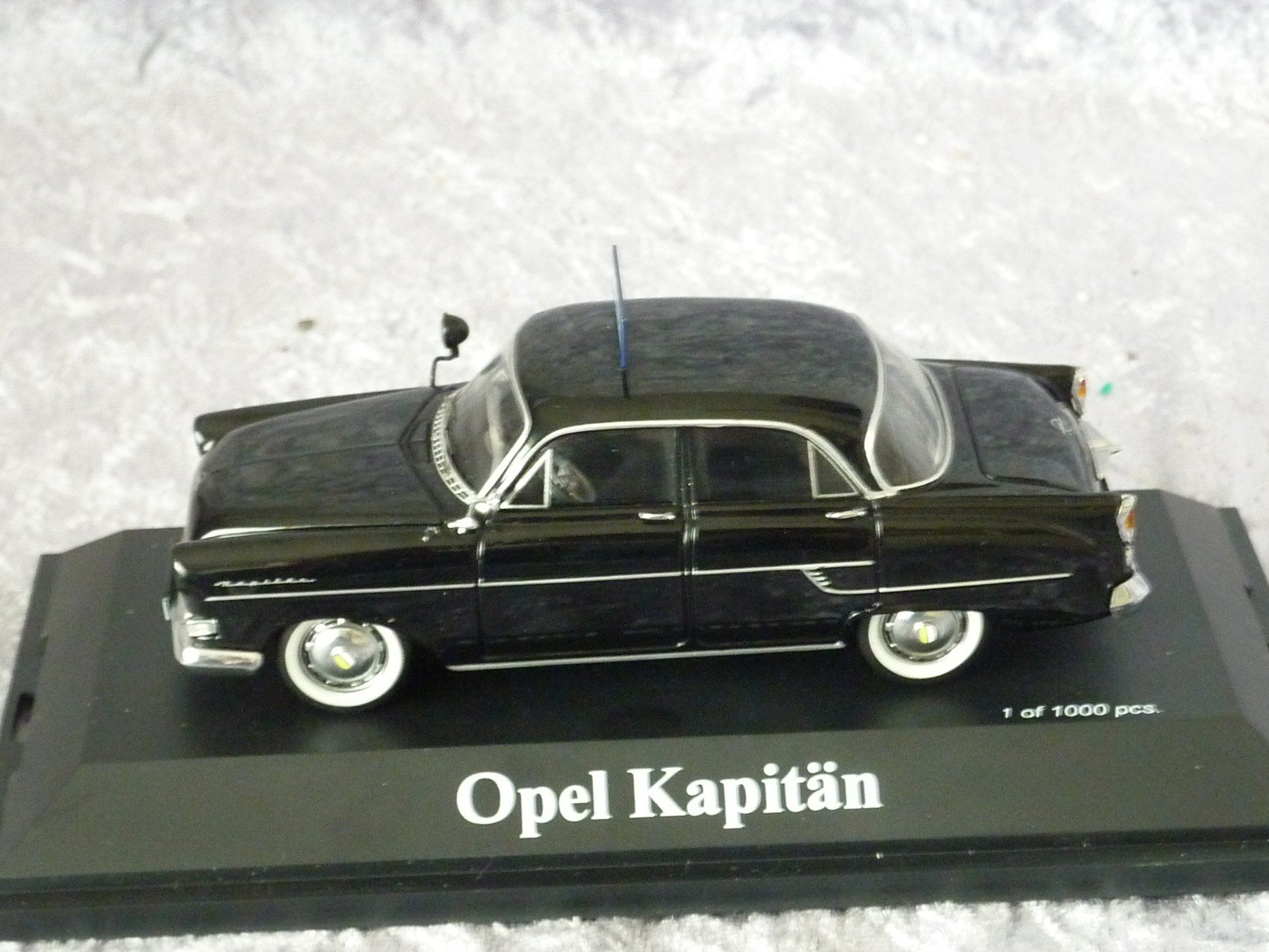 Schuco Modellini d'auto: Opel Kapitän Polizei 1:43 – Nuovo (secondo la descrizione) da Dürrenäsch venduto da modellautos4you 3