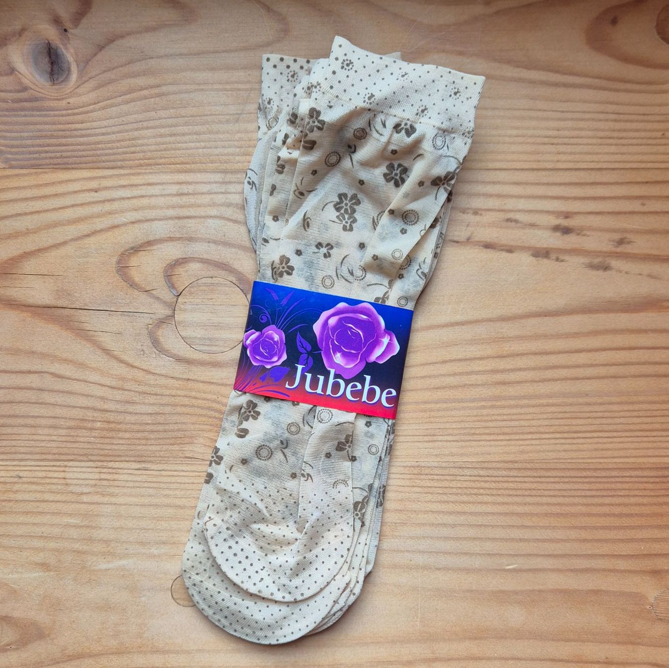 Calze: Nylonsocken, 4 Paar, Gr. 36-38 – Nuovo e nell'imballaggio originale da Biel/Bienne venduto da szundel