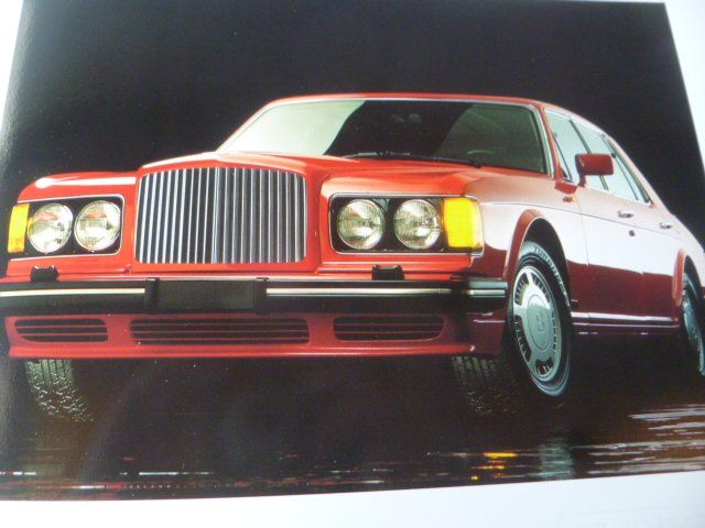 Bentley Documenti: Bentley Prospekt 1990 – Usato da Zofingen venduto da sosalinos01 2