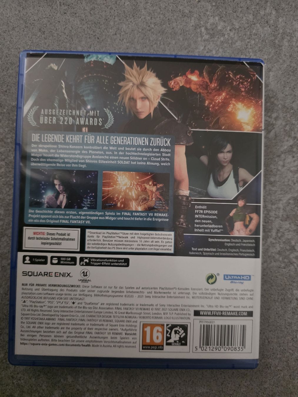 Giochi: Final Fantasy 7 Remake Intergrade PS5 – Usato da Zug venduto da Mandon 1