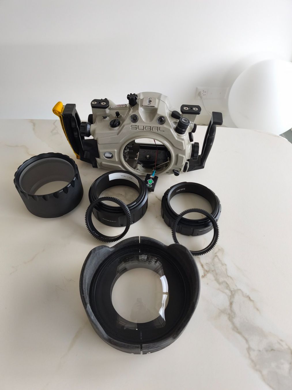 Olympus Lampade & Macchine fotografiche: Subal Olympus EM 1 MKII underwater housing – Usato da Hergiswil NW venduto da luc_b5pz