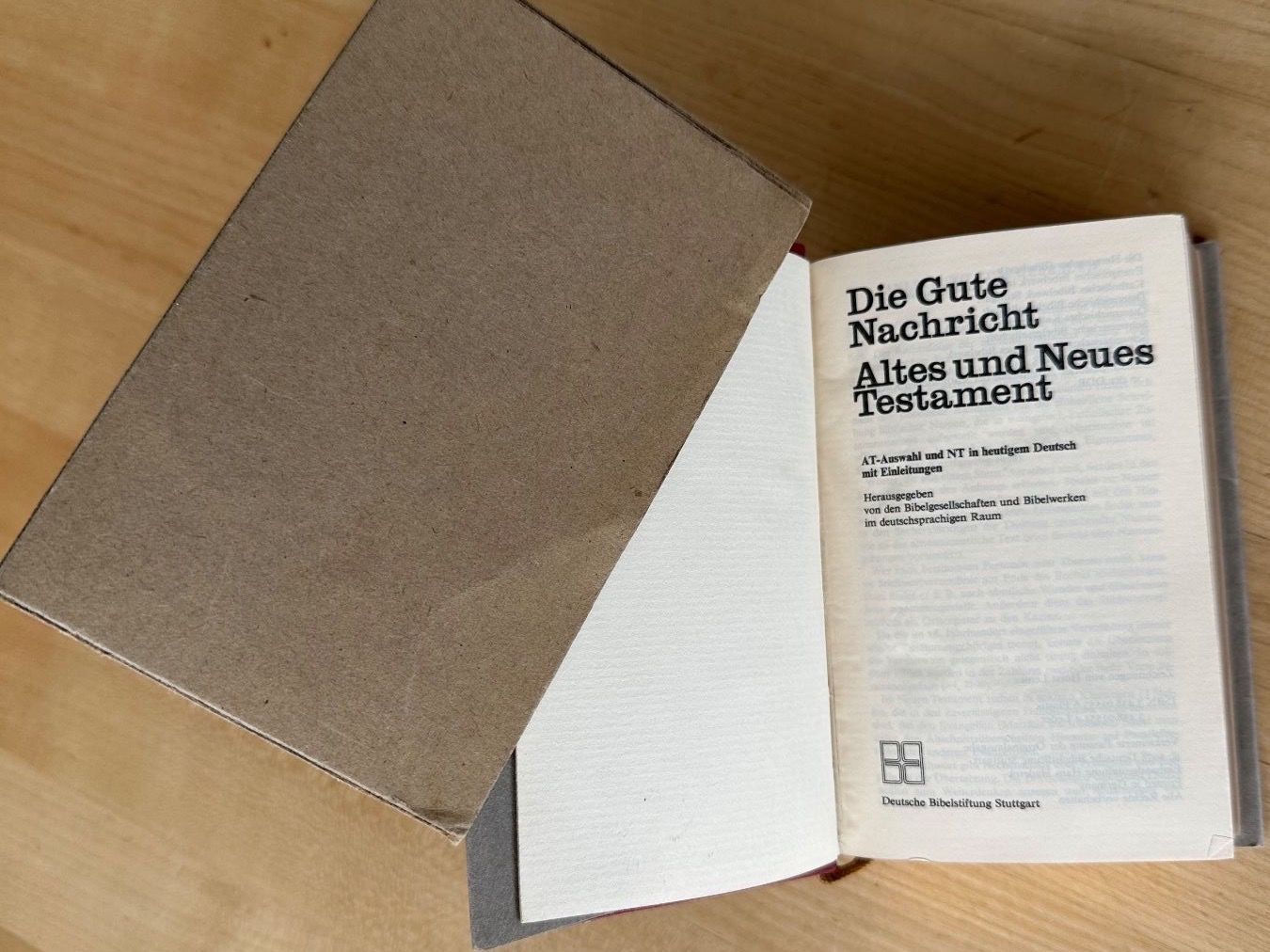 Bücher: Taschenbibel Goldschnitt 1978 – Neu (gemäss Beschreibung) aus Zürich von