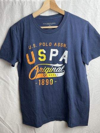 T-shirt U.S. POLO ASSN. bleu foncé 