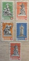 Lote sellos Suiza 1940 usados