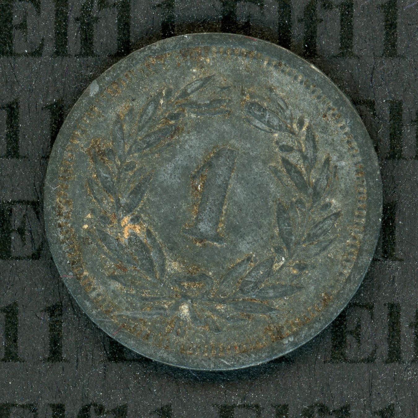 Tutti le monete: CHF___0.01 1944 ss-vz 1 Rappen – Usato da Widnau venduto da Elf11 1