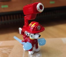 Paw Patrol Marshall Figur mit Rucksack und Zubehör