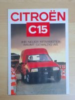 Citroen C15 - Prospekt Schweiz 6/86- M001