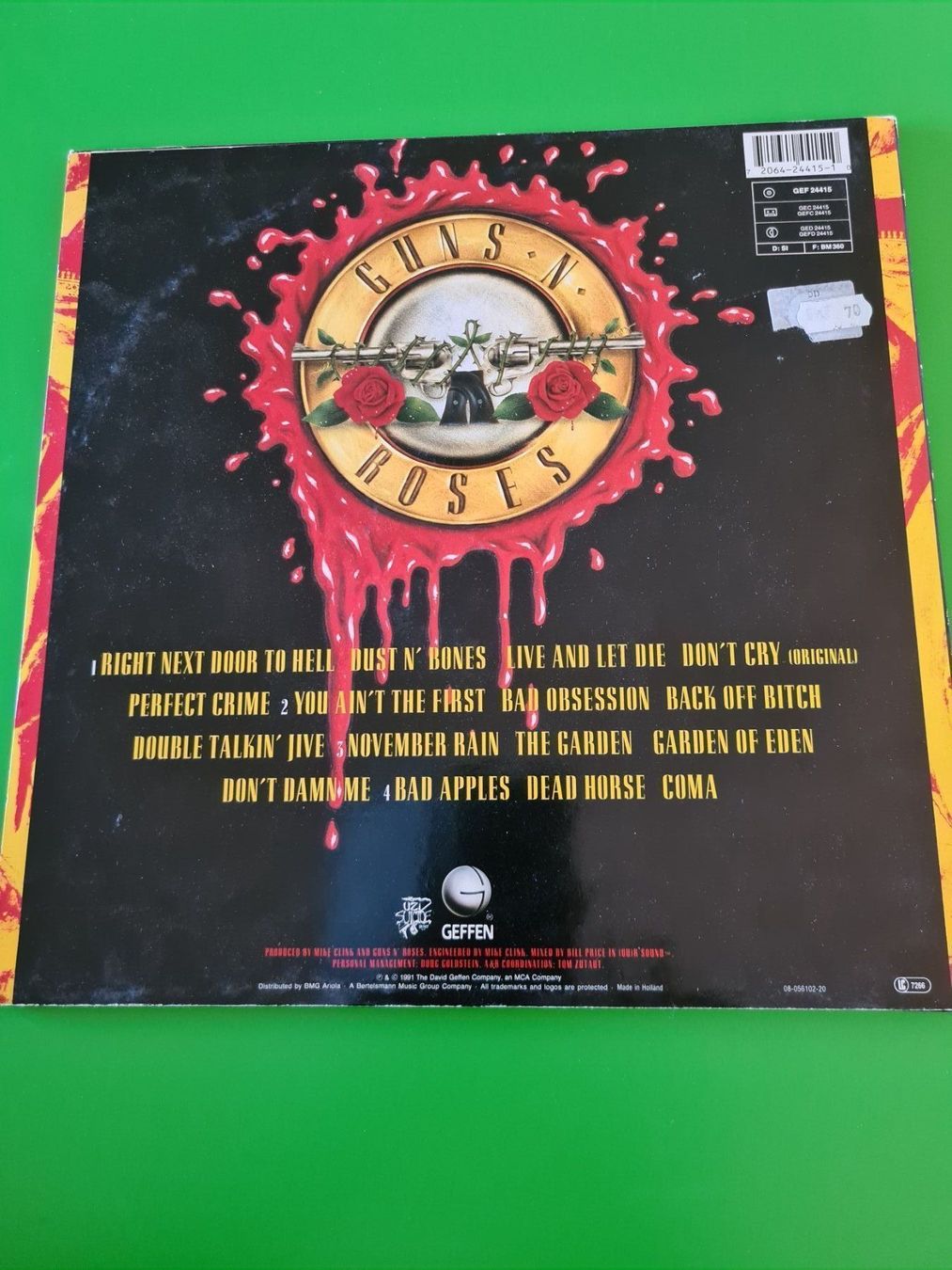 Dischi in vinile: GUNS N ROSES USE YOUR ILLUSION I – Usato da St. Gallen venduto da chilly81 1
