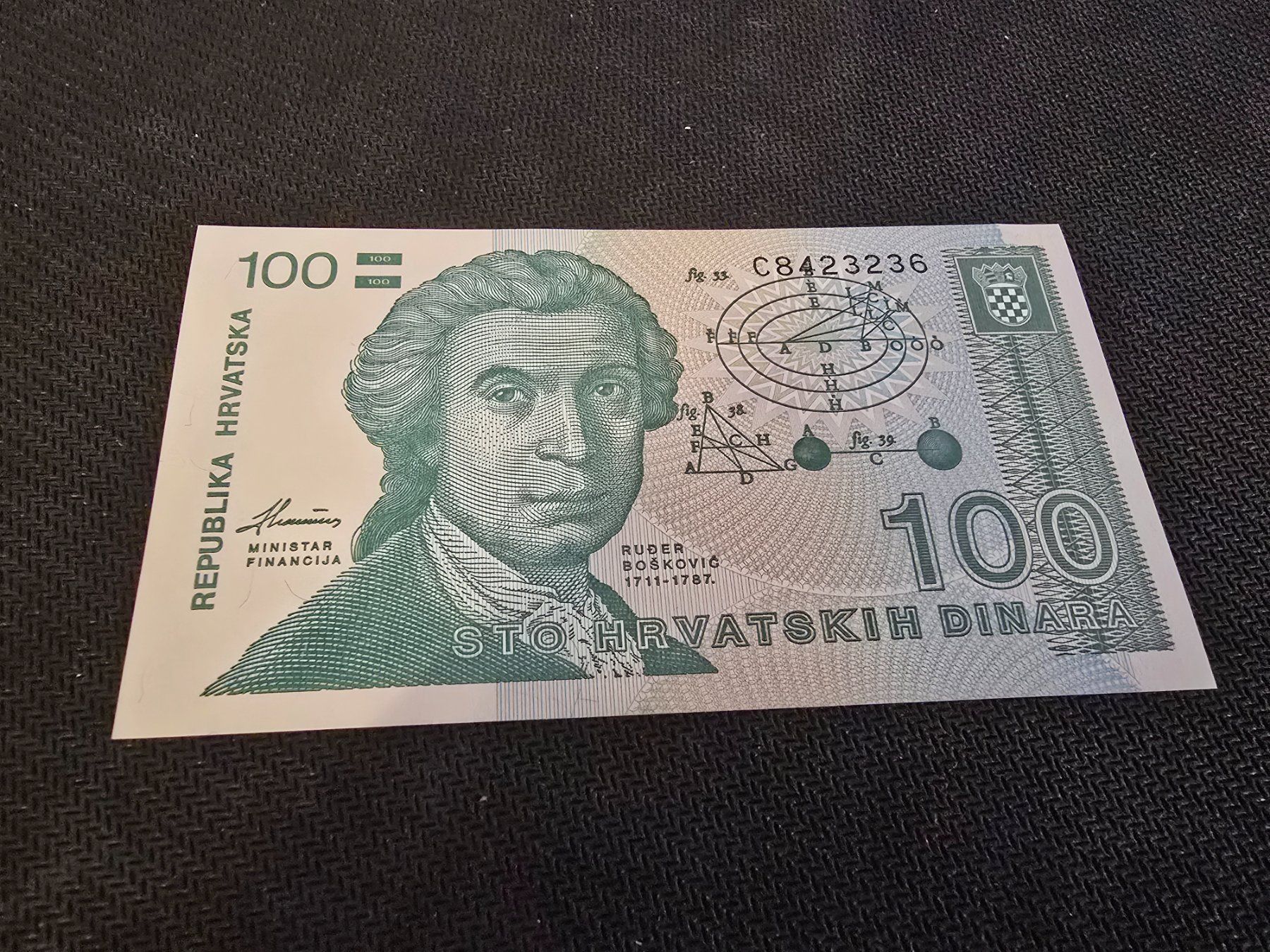 Banknoten: Billet Croatie 100 – Neu (gemäss Beschreibung) aus Petit-Lancy von Minnie26