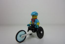 LEGO Minifigur CMF Serie 22 Rennrollstuhlfahrer