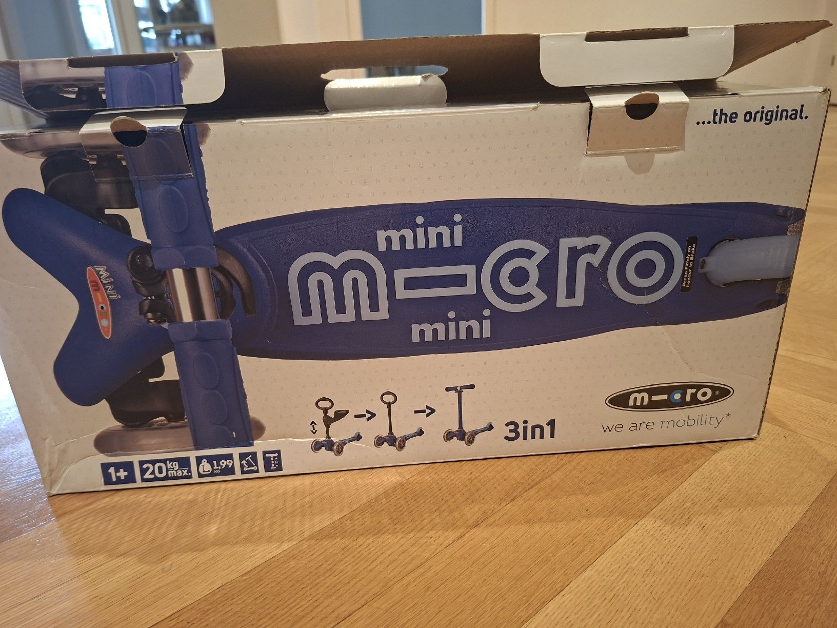 Micro Veicoli per bambini: Micro Mini 3in1 Scooter - Blue – Usato da Zürich venduto da Lolaad