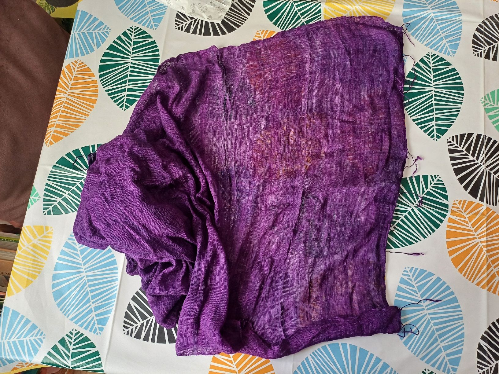 Foulards, Tücher & Schals: Sciarpa leggera, colore viola. – Neu (gemäss Beschreibung) aus Lostallo von IrisBri 1