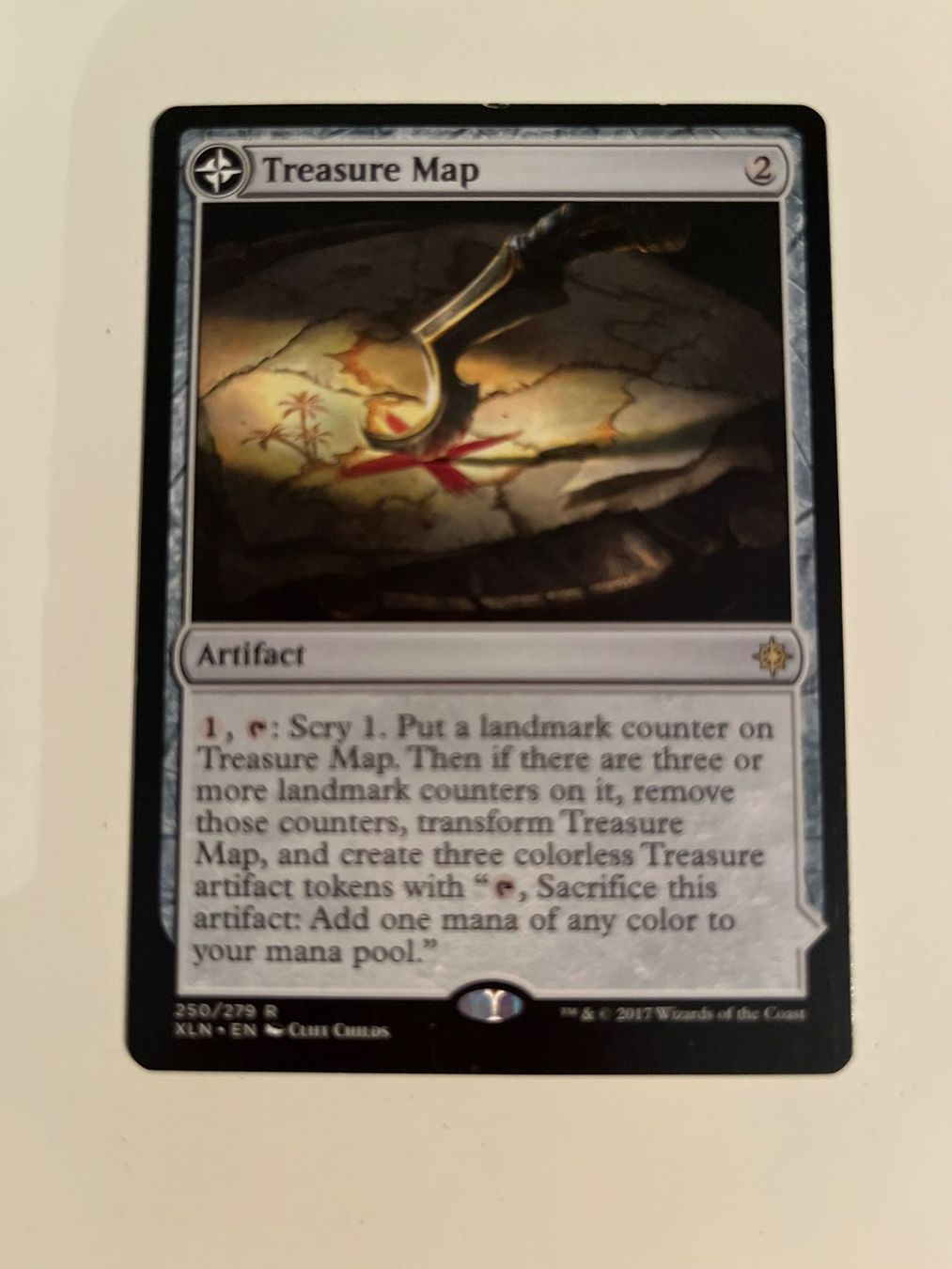 Magic The Gathering Carte collezionabili: 1 x Treasure Map - Magic: The Gathering - MtG – Usato da Kriens venduto da Shadi1980