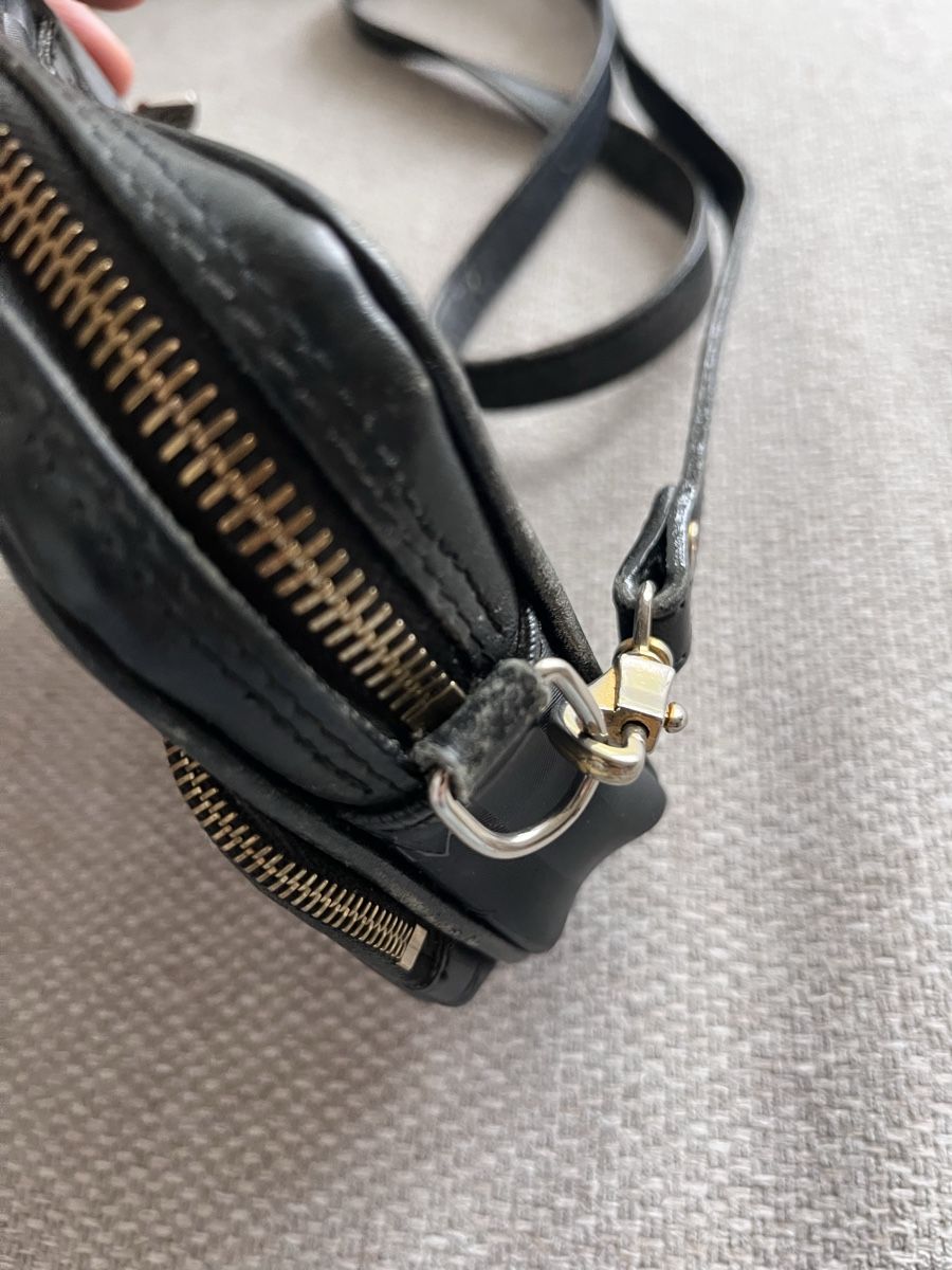 Maison Mollerus Taschen für Damen: Maison Mollerus Shoulder Bag Black Pouch  – Gebraucht aus Lausanne von Danash 2