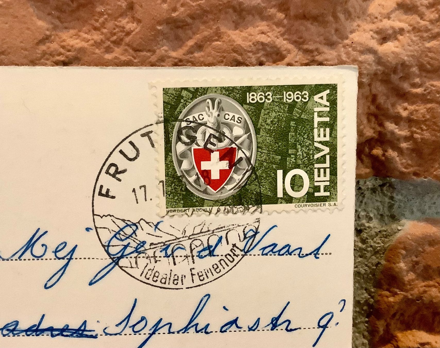 Cartoline postali: 1963 - KIRCHE IN FRUTIGEN - Berner Oberland – Usato da Root venduto da ENGLAND-TREASURES 3