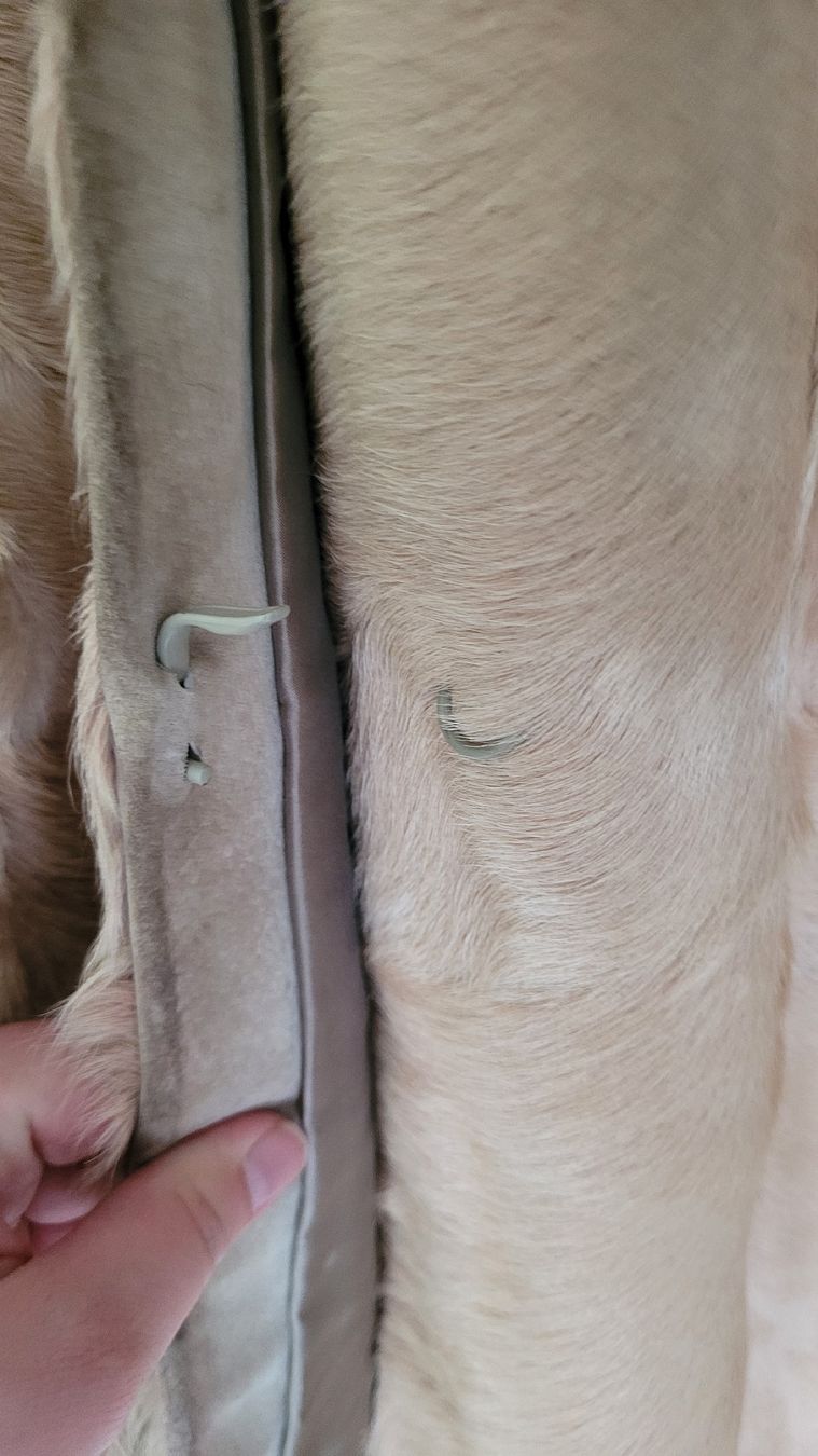 Cappotti: Pelzjacke Donkali beige – Nuovo (secondo la descrizione) da Niederwil SO venduto da greenp 2