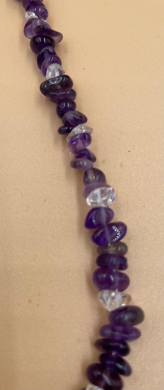 Catenine: Amethyst / Bergkristall Halskette – Nuovo e nell'imballaggio originale da St. Gallen venduto da Martunia 1