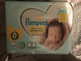 1 Packung Pampers Grösse 0