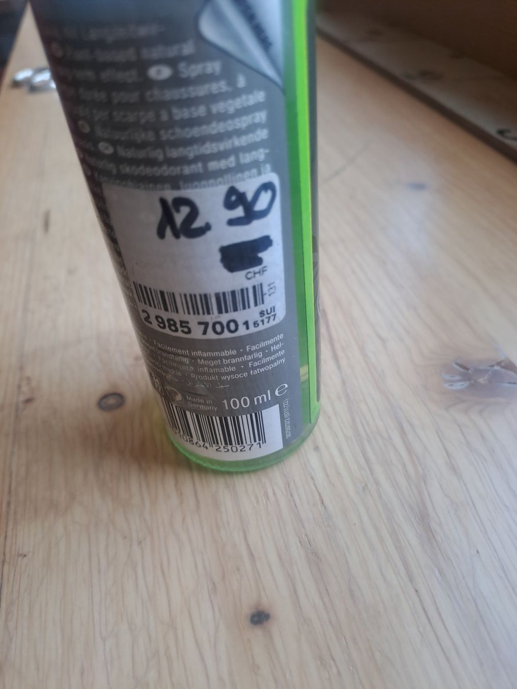 Altro per la cura del corpo: Woly Bio Fresh Schuh Deo Spray – Usato da Emdthal venduto da kasira 1