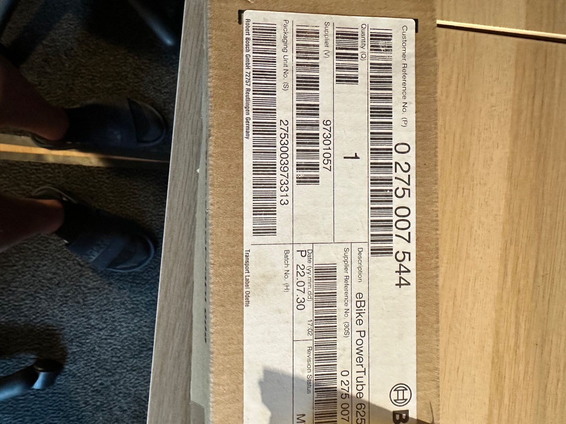 Bosch Pezzi di ricambio: Bosch eBike Power Tube 625 – Nuovo e nell'imballaggio originale da Klosters Dorf venduto da wishfish 1