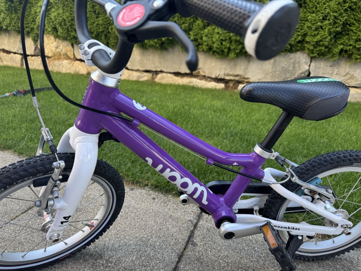 Woom Biciclette: Woom 2 lila 14 Zoll – Usato da Pfaffhausen venduto da Marenw 1