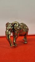 Elefant Messing-Figur, Sammlerstück, Deko, Vintage, Top!