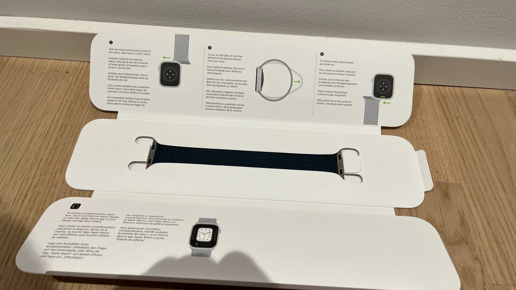 Apple Armbänder & -reifen: Apple watch 41mm Geflochtenes Solo Loop Rainforest - Size 9 – Neu (gemäss Beschreibung) aus Wettingen von gipas13 1