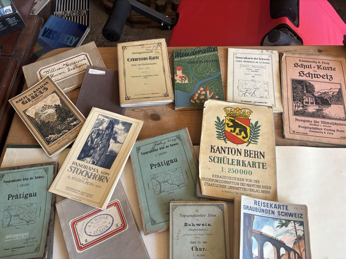 Cartine & Atlanti: Konvolut alte Karten und Atlanten – Usato da Frauenfeld venduto da Fubech