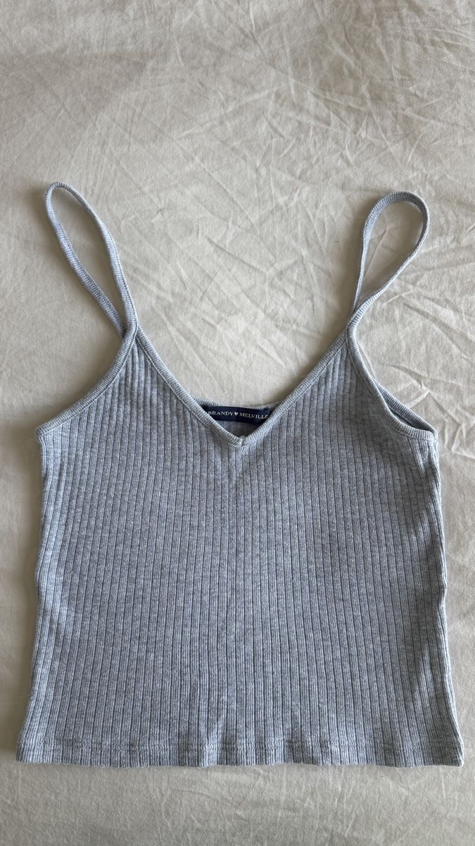 Brandy Melville Blusen, T-Shirts & Tops: Brandy Melville Top grau Gr S – Neu (gemäss Beschreibung) aus Hünenberg See von Schulers
