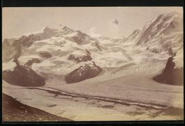Fotografie Gornergrat, Blick nach Mont R