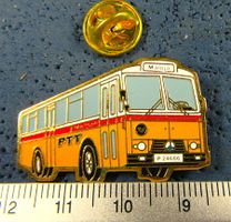 POSTAUTO PTT SCHWEIZ MALOJA AUTO PIN GOLDIG VINTAGE