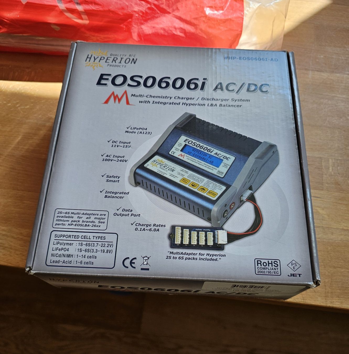 Hyperion Akkus, Ladegeräte & Netzgeräte: Ladegerät Hyperion EOSO 606i AC/DC – Neu (gemäss Beschreibung) aus Vilters von Mcm_planes