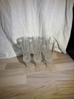 Lot de 6 flûtes de champagne Cristal