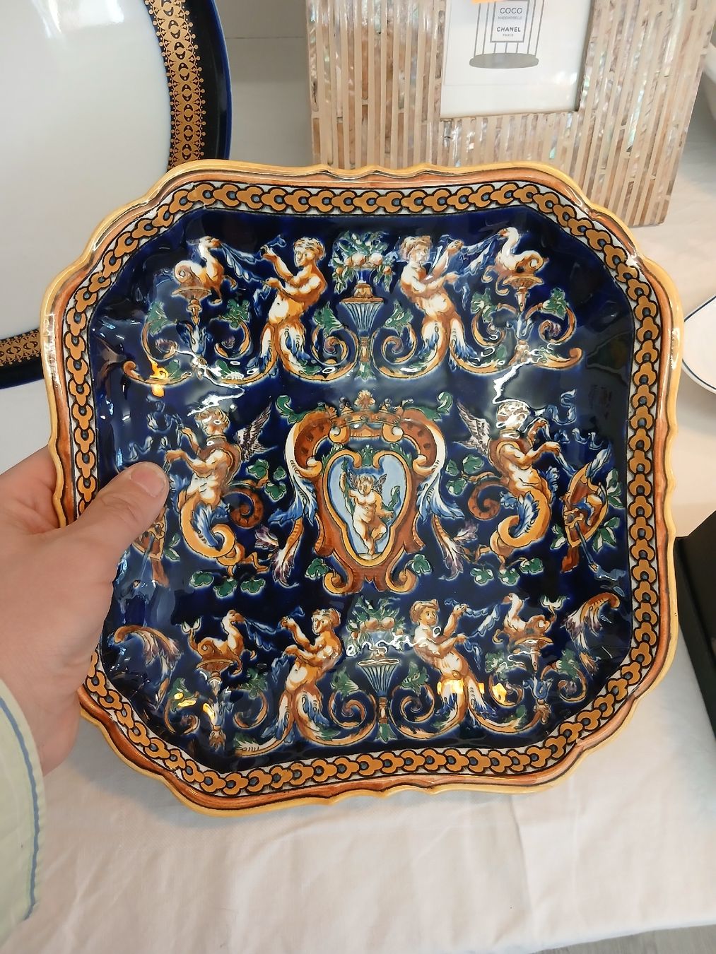 Piatti di portata: ancien plat Gien – Usato da Genève venduto da Mamaison2026 1