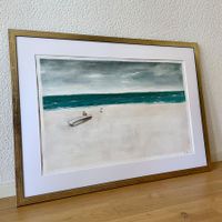 Strand Meer Boot Moderne Kunst Impressionismus Acryl Bammert