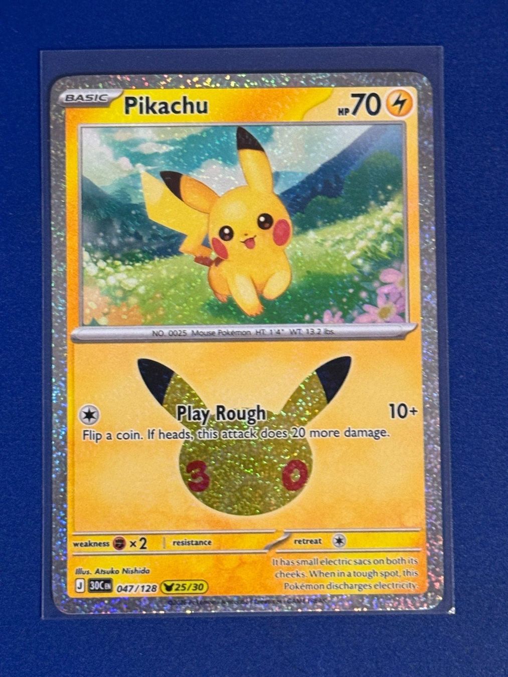 Pokémon Carte collezionabili: Pikachu 25/30 EN – Nuovo (secondo la descrizione) da Sursee venduto da sandrokn