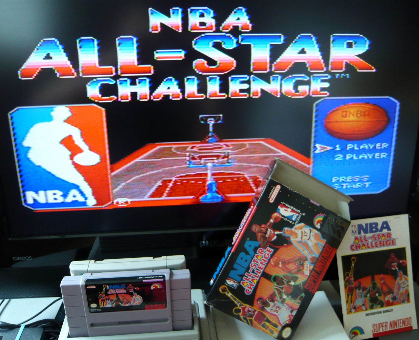 Nintendo Spiele: SNES: NBA All Star Challenge, CIB + Poster – Gebraucht aus Onex von Jaguar1986