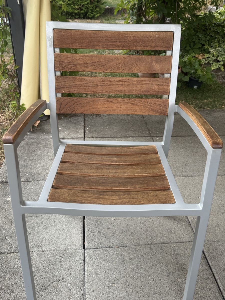 Set di tavolo e panche: Gartentisch mit 4 Stühlen  – Usato da Erlinsbach venduto da 11y_g5fb 4